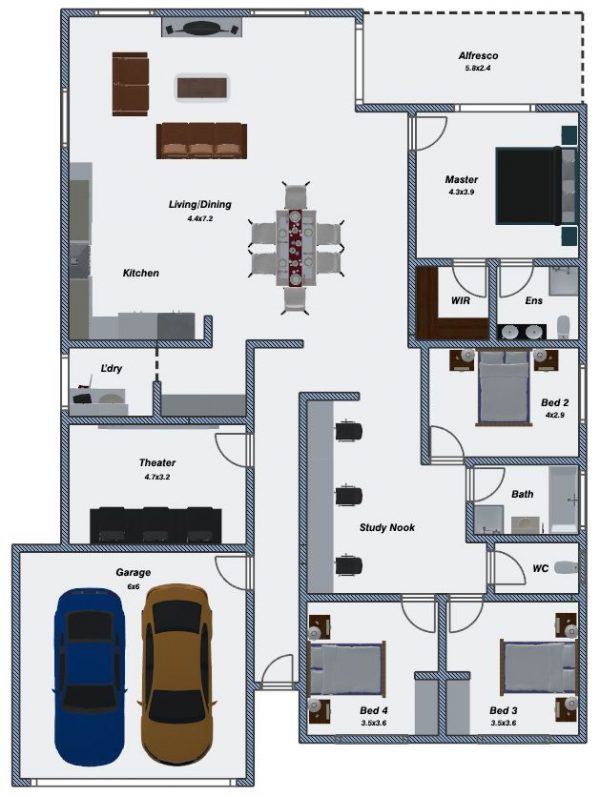 Horizon Heights floorplan
