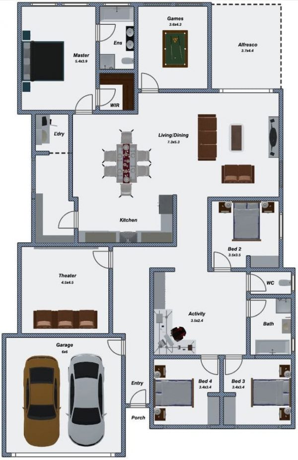 Skyline Residences floorplan
